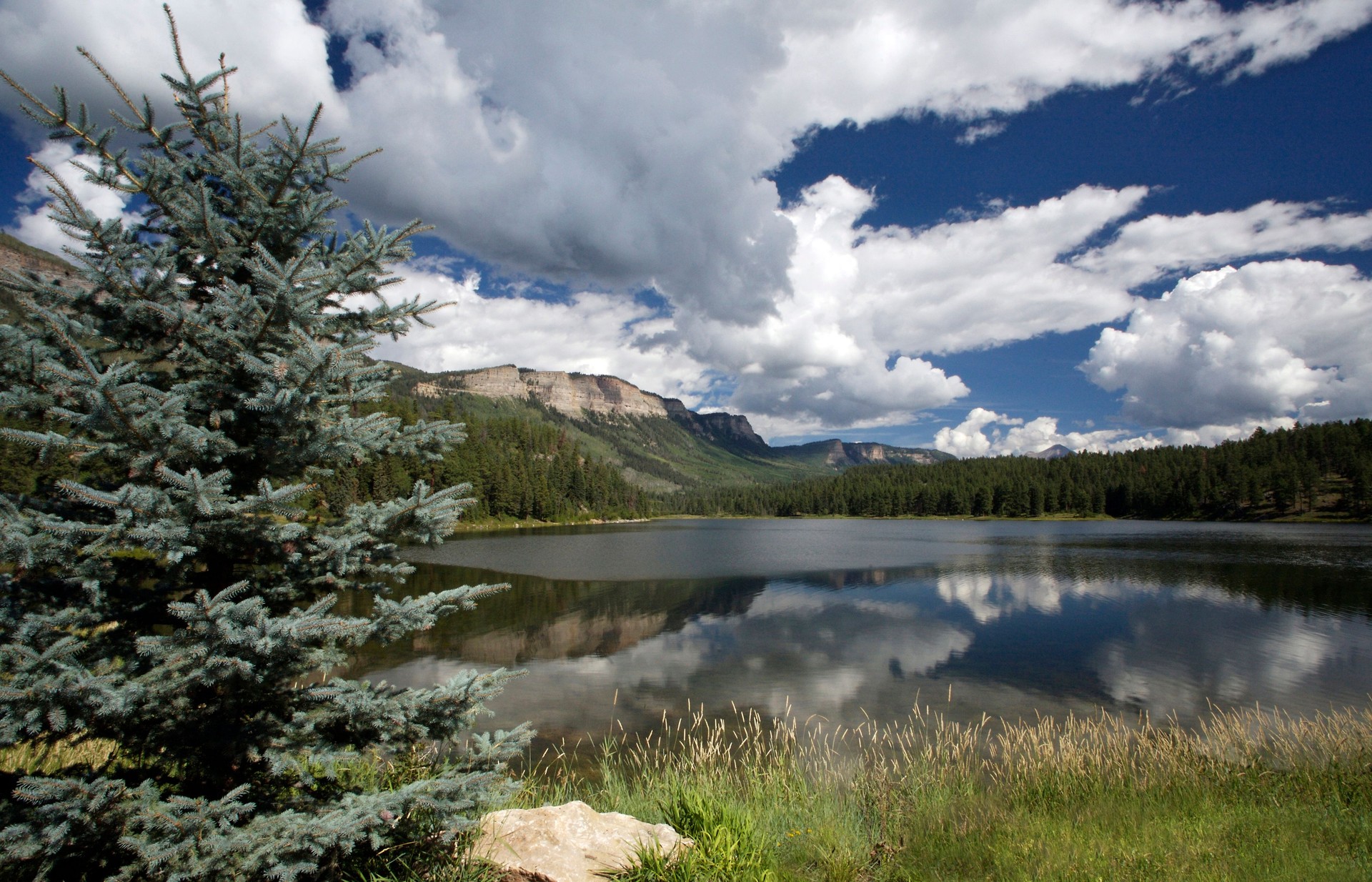 lake in San Juan Mountains, Colorado